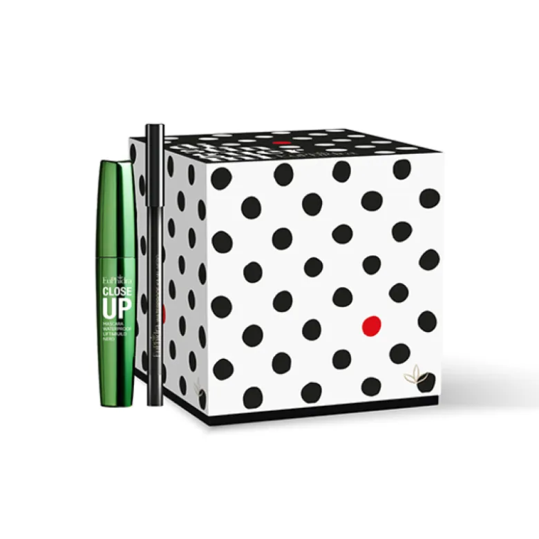 Euphidra Cofanetto di Natale Distinguermi - Mascara waterproof + Matita occhi kaijal nera