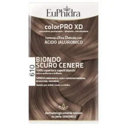 Euphidra ColorPRO XD Colorazione Permanente Tinta Numero 610 - Tinta capelli colore biondo scuro cenere