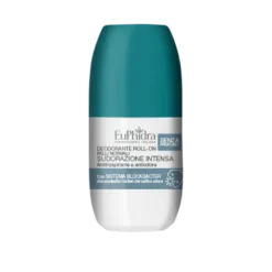 Euphidra Deodorante Roll-On Senza Profumo - Ideale contro la sudorazione intensa - 50 ml