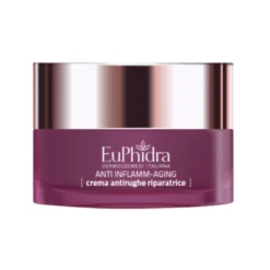 Euphidra Filler Suprema 10.000 ppm Anti Inflamm-Aging Crema Viso - Crema antirughe riparatrice per pelle secca e sensibile - 50 ml
