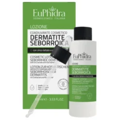 Euphidra Lozione Dermatite Seborroica - Coadiuvante cosmetico per cuoio capelluto, viso e corpo - 100 ml