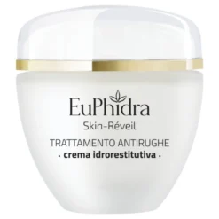 Euphidra Skin Réveil Crema Viso Antirughe - Crema idrorestitutiva per pelli normali e secche - 40 ml
