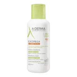 Exomega Control Crema Emolliente Tripla Azione - Crema lenitiva per pelle secca a tendenza atopica - 400 ml