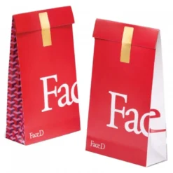 Face D Cofanetto di Natale Maschere - Maschera viso idratante + Maschera viso esfoliante + Maschera antietà