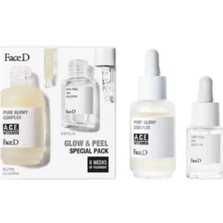 Face D Pure Glowy+pure Peel