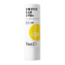 FaceD Sun Stick Balm SPF50+ - Protezione solare molto alta per le labbra - 5,5 g
