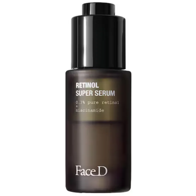 FaceD Super Siero Retinolo - Siero bifasico antiage per viso e contorno occhi - 30 ml