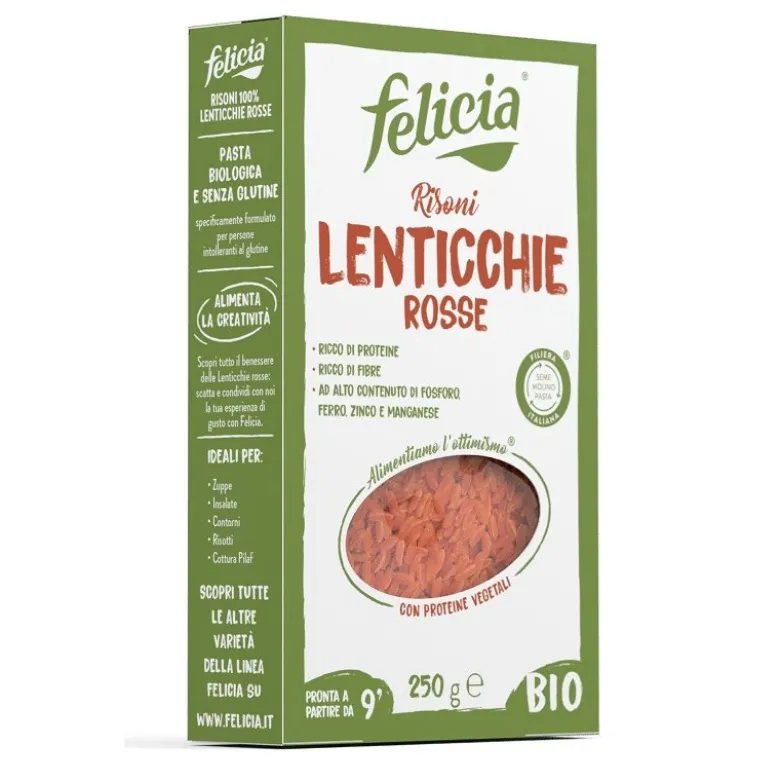 FELICIA Bio Risoni Lent.R.250g