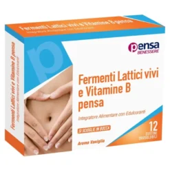 Fermenti Lattici Pensa - Integratore per l'equilibrio della flora batterica - 12 flaconcini