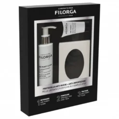 Filorga Cofanetto Antirughe Purificante - Age Purify detergente + Age Purify fluido + Spazzola viso high tech