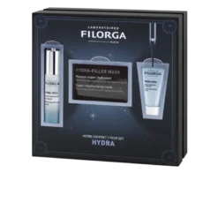 Filorga Cofanetto di Natale 2024 Hydra Hyal - Hydra Hyal siero 30 ml + Hydra Hyal crema 15 ml + Hydra Filler Mask 1 maschera
