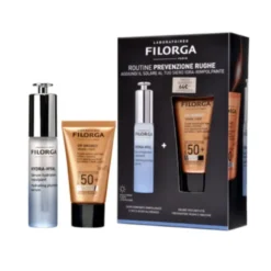 Filorga Cofanetto Viso Prevenzione Rughe - Siero Idratante Hydra Hyal + Filorga Uv-Bronze Viso SPF50+