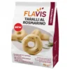 Flavis Taralli Aproteici - Taralli al rosmarino - 80 g