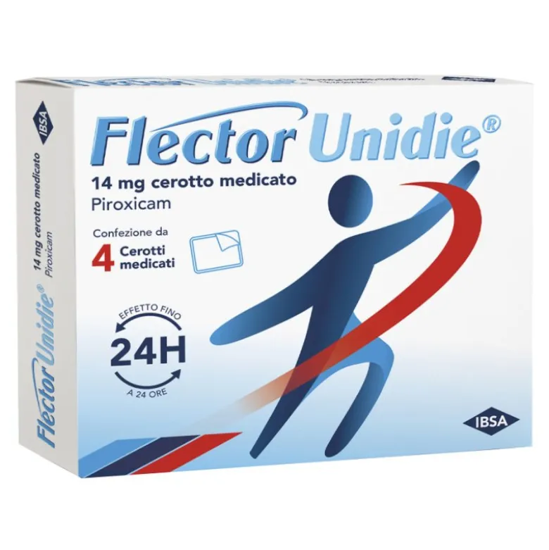 FLECTOR UNIDIE*4 Cer.Med.14mg
