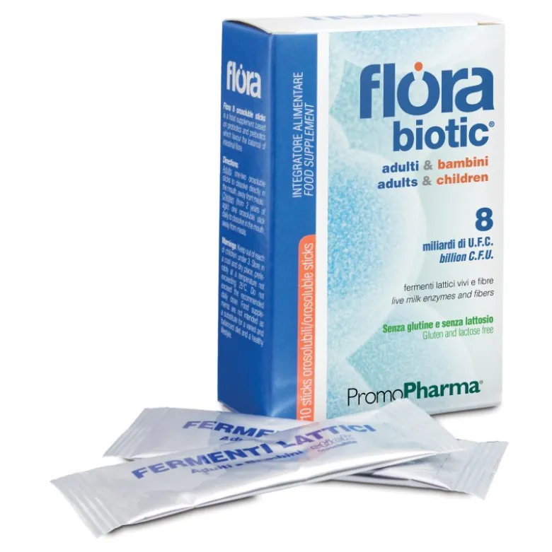 FLORA 8 10 Stick Orosolubili