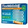 FlorMidabil Immuno - Integratore con fermenti lattici vivi - con Stevia - 10 bustine orosolubili