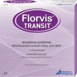 Florvis Transit - Integratore alimentare per la stitichezza - 20 bustine