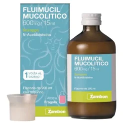 Fluimucil Mucolitico - Sciroppo per Tosse Grassa - 600mg/15ml