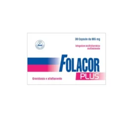 FOLACOR Plus 30 Capsule 665mg