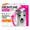 Frontline Tri-Act x6 Pipette, Antiparassitario Per Cani (5-10Kg) Contro Parassiti Esterni E Insetti Volanti