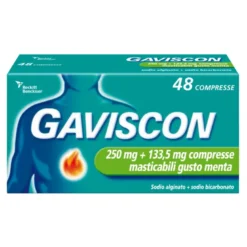 Gaviscon*48Compresse Ment250+133,5mg