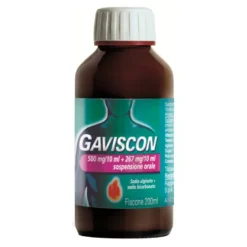 Gaviscon sciroppo 500mg+267mg/10ml