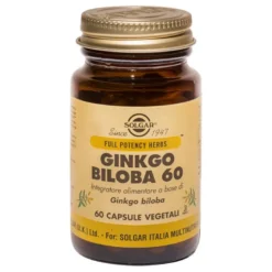 GINKGO BILOBA 60 Capsule SOLGAR