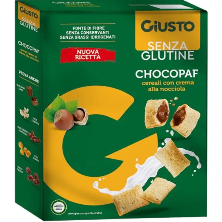 GIUSTO S/G CHOCOPAF 250g