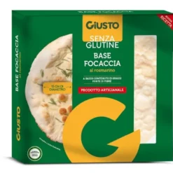 GIUSTO S/G Fondo Focaccia 130g