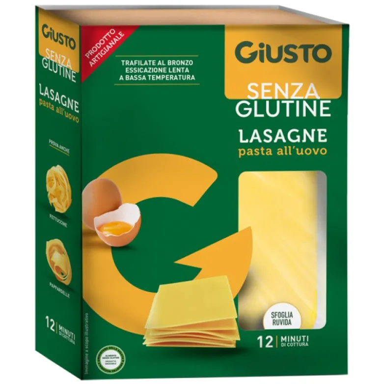 GIUSTO S/G Lasagne 250g
