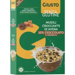 GIUSTO S/G Muesli Av/Ciocc275g
