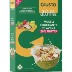 GIUSTO S/G Muesli Frutta 275g