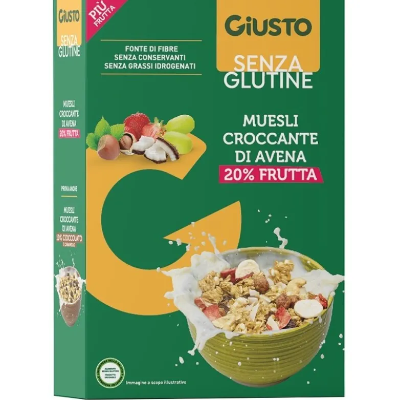 GIUSTO S/G Muesli Frutta 275g
