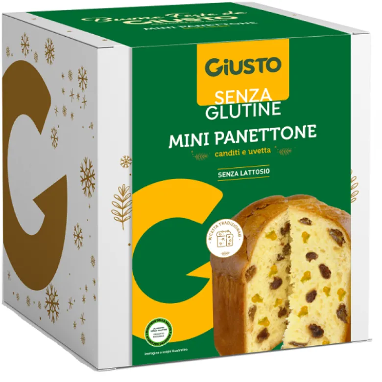 GIUSTO S/G Panett.Mini Uv/Cand