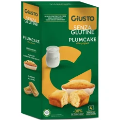 GIUSTO S/G Plumcake Yog.160g
