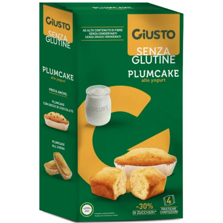 GIUSTO S/G Plumcake Yog.160g