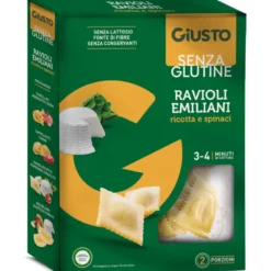 GIUSTO S/G Ravioli Ric/Spin.