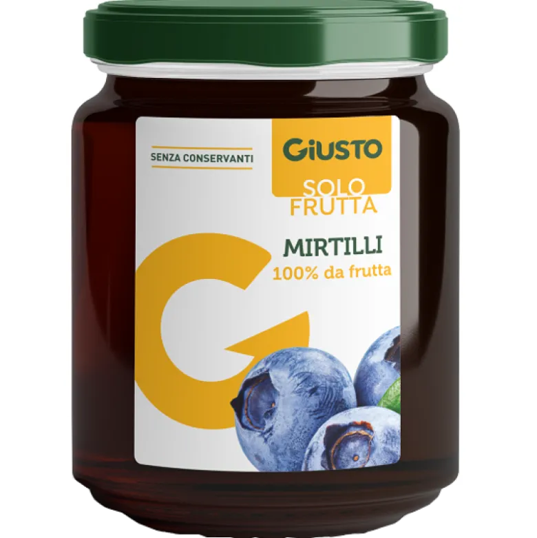 GIUSTO Solo Fruta Mirtillo