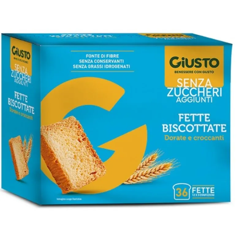 GIUSTO S/Z Fette Bisc.300g