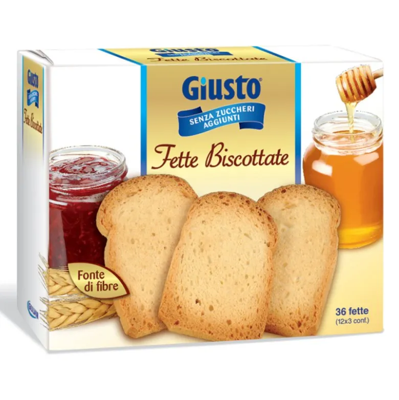 GIUSTO S/Z Fette Biscott.300g