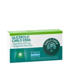 Glicerolo Bambini - Per la stitichezza occasionale dei bambini - 18 supposte 1375mg