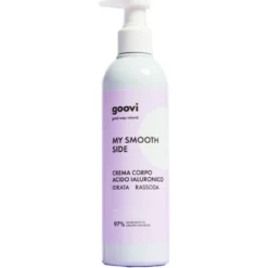 Goovi My Smooth Side Crema Corpo Acido Ialuronico - Trattamento idratante e rassodante - 240 ml