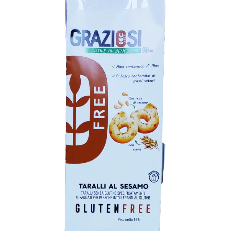 GRAZIOSI Taralli Sesamo 140g
