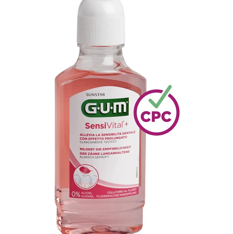 GUM Sensivital+Collut.300ml