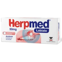 Herpmed Labiale - Per il trattamento dell'herpes labiale - 2 compresse buccali