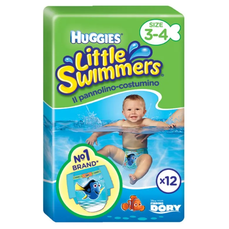 HUGG Litt.Swimmer S 7-15Kg12pz