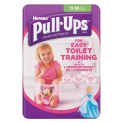 HUGG.P-Ups Girl M 11-18Kg 14pz