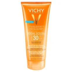 Ideal Soleil Gel Latte Ultra Fondente Pelle Bagnata SPF 30 Protezione Solare Alta 200 ml