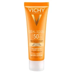 Ideal Soleil Trattamento antimacchie colorato 3 in 1 SPF 50+ Protezione solare molto alta 50 ml