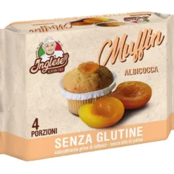 INGLESE Muffin Albicocca 185g